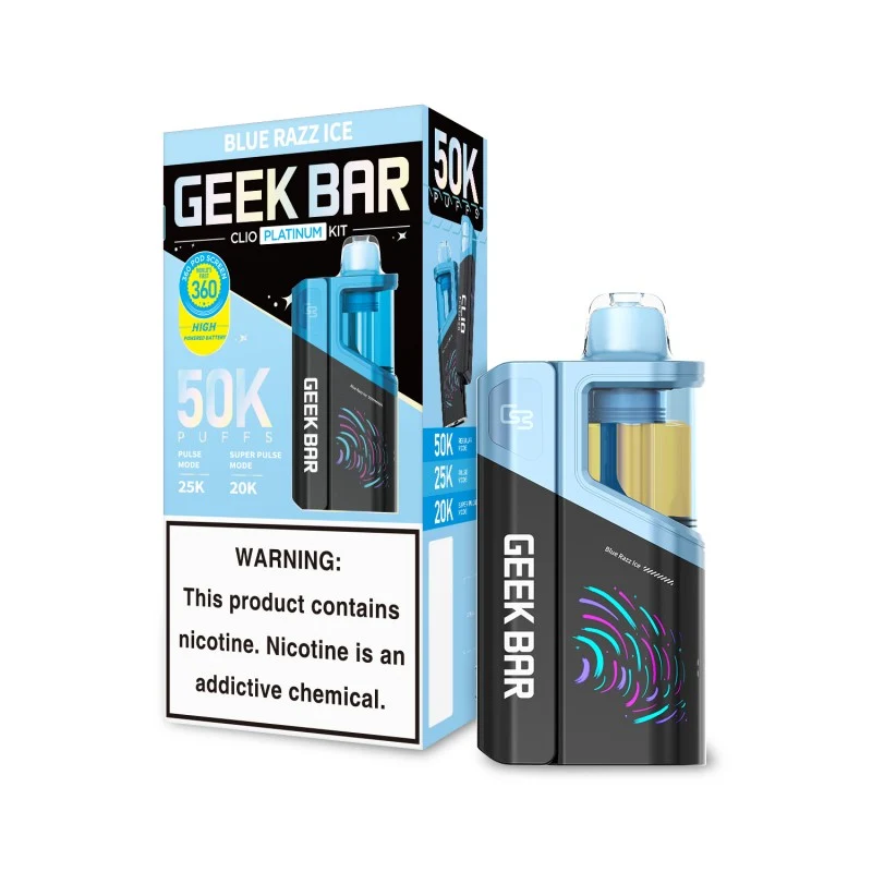 GEEK Blue Razz ICE 50k Platinum Kit