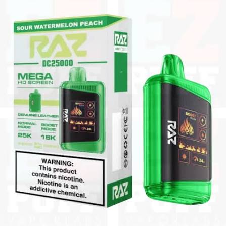 RAZ Sour Watermelon Peach 25K LTX