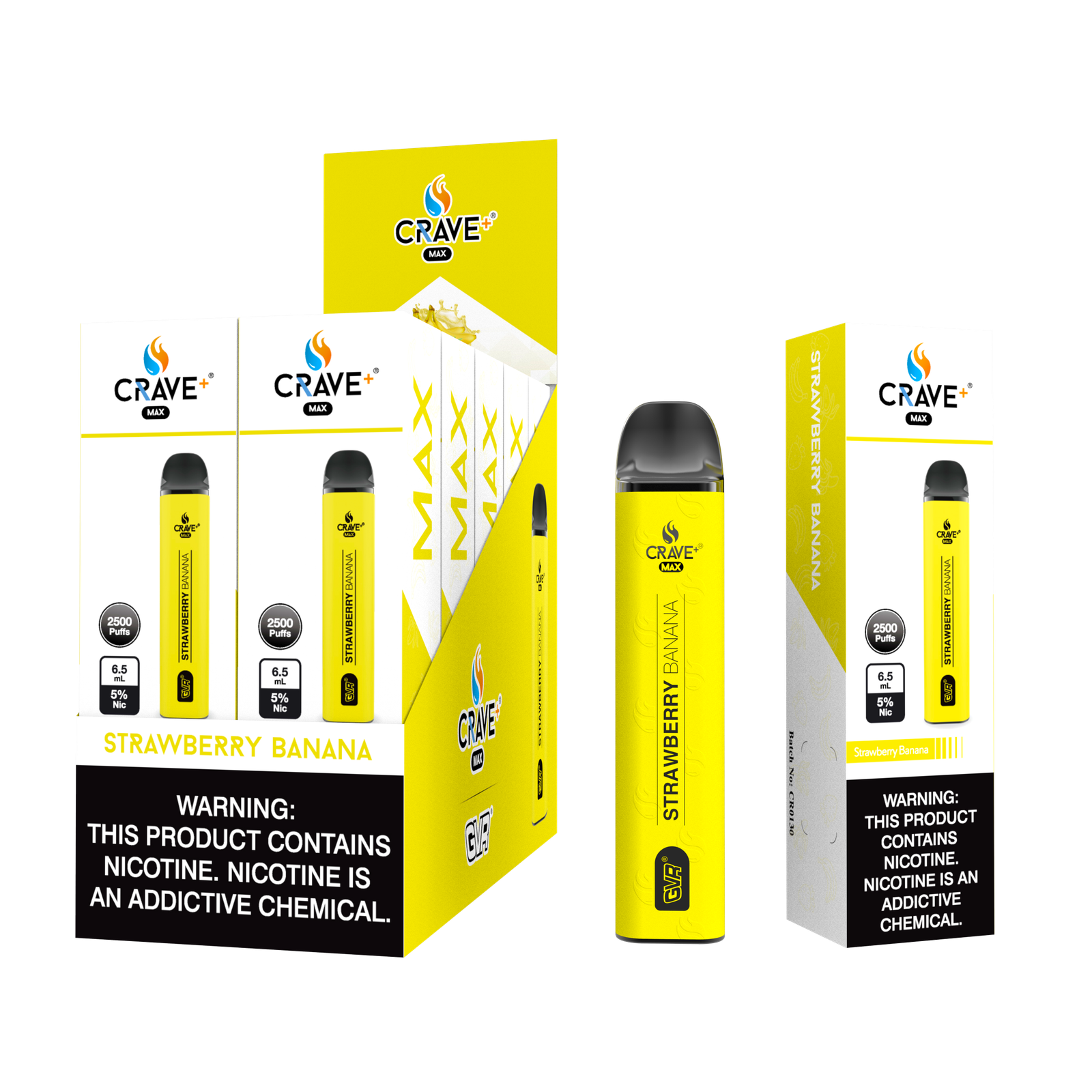 CRAVEMAX strawberry banana 2500