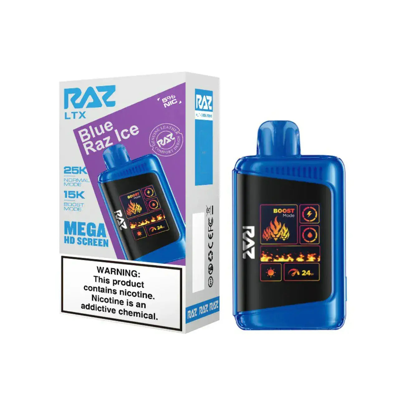 RAZ Blue Raz ICE 25K LTX