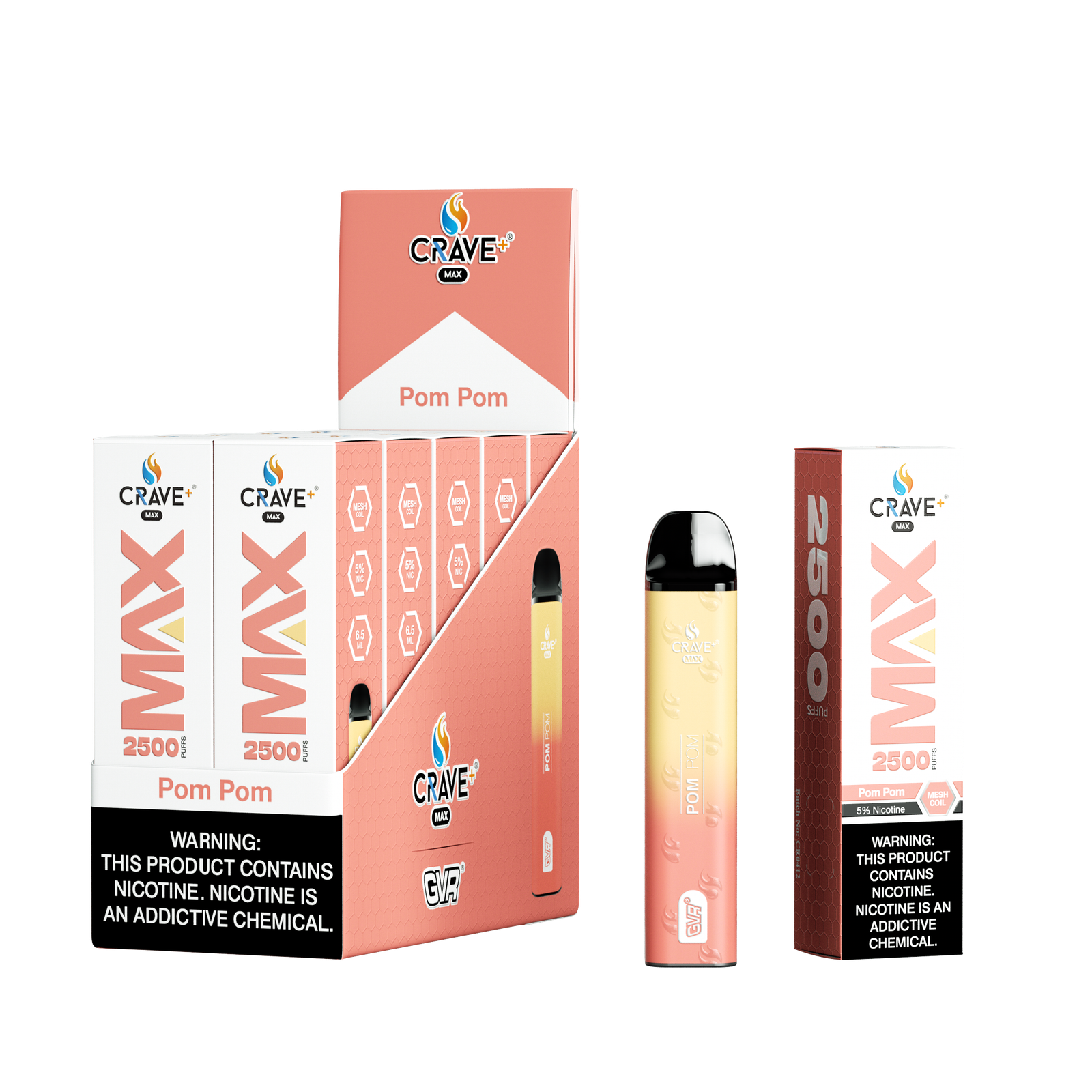 CRAVEMAX Pom Pom 2500