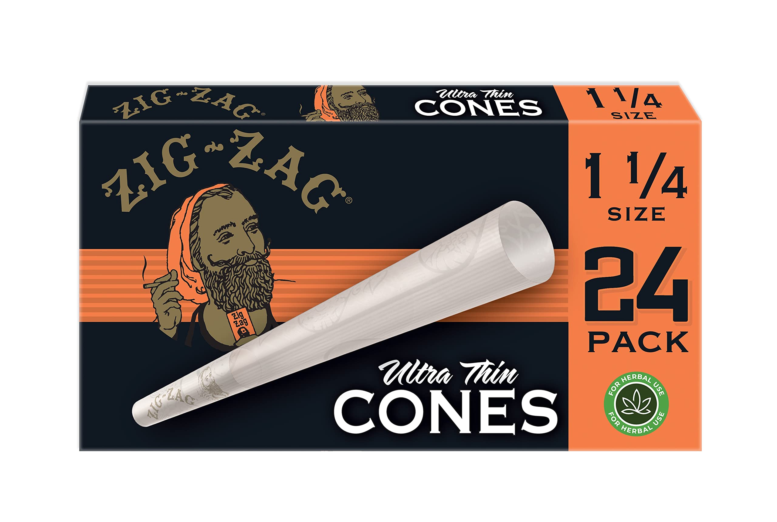 Zig Zag 1 1/4 Ultra thin cones