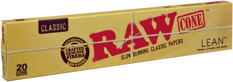 Raw Classic Lean 20 cones