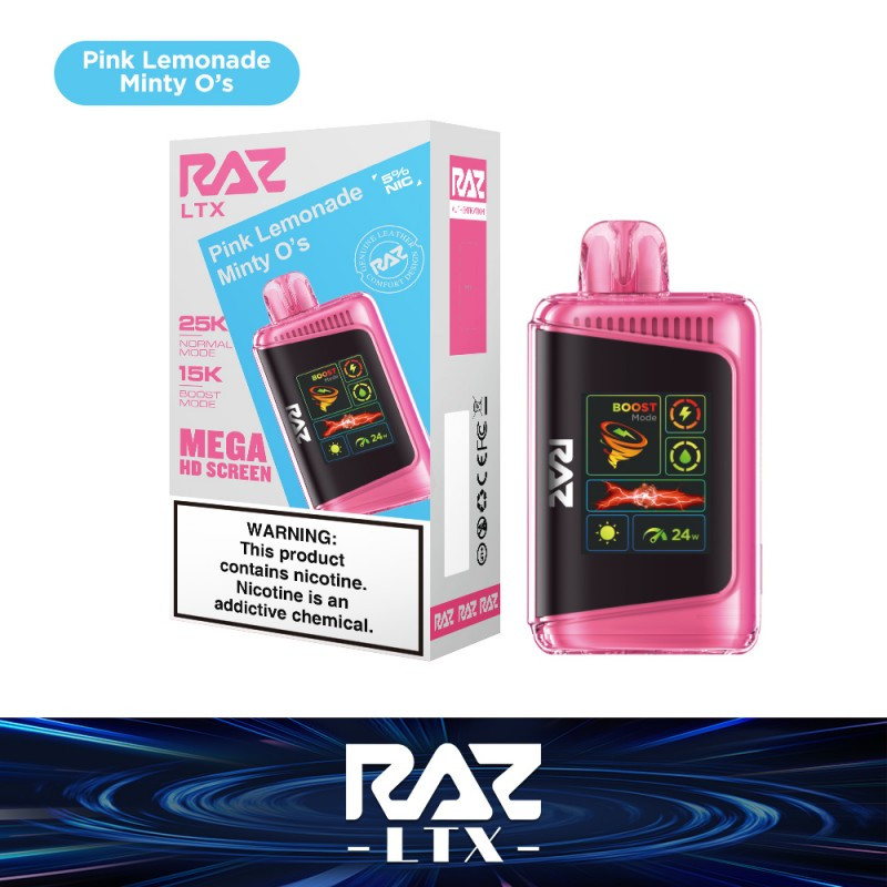 RAZ Pink Lemonade Minty O’s 25K LTX