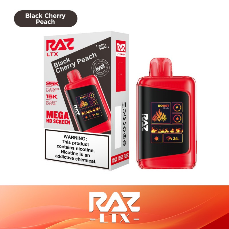 RAZ Black Cherry Peach 25K LTX