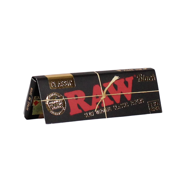 Raw Black 1 1/4 size