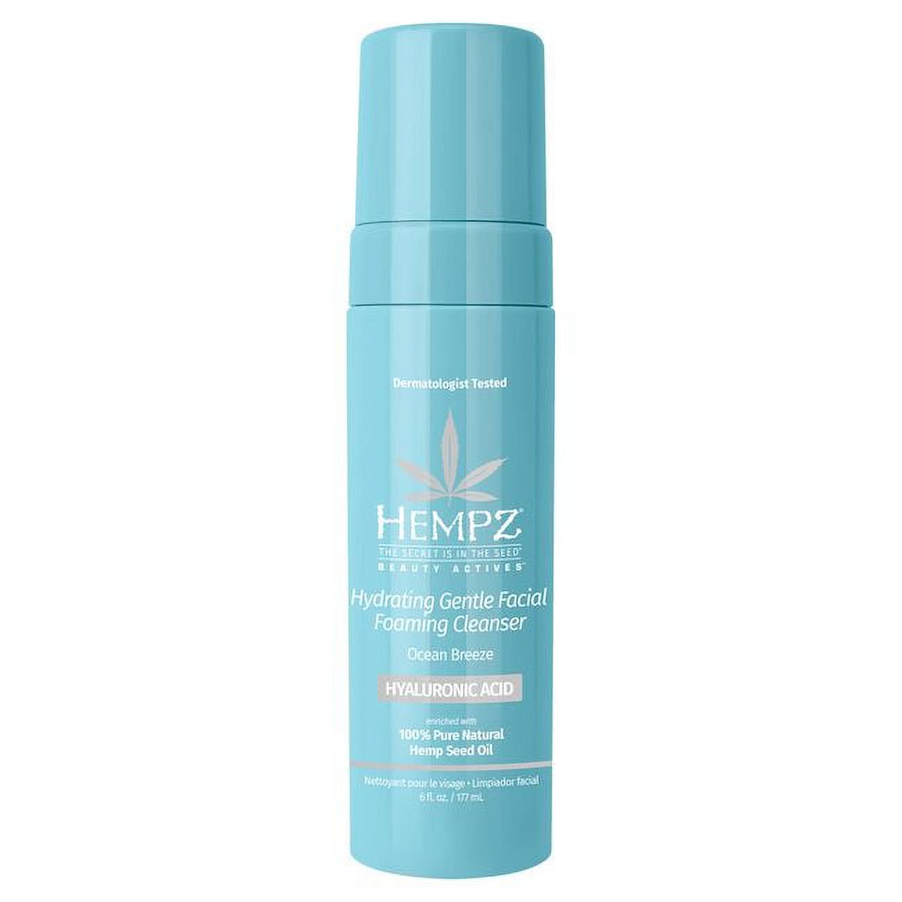 Hempz hydrating gentle facial cleaner