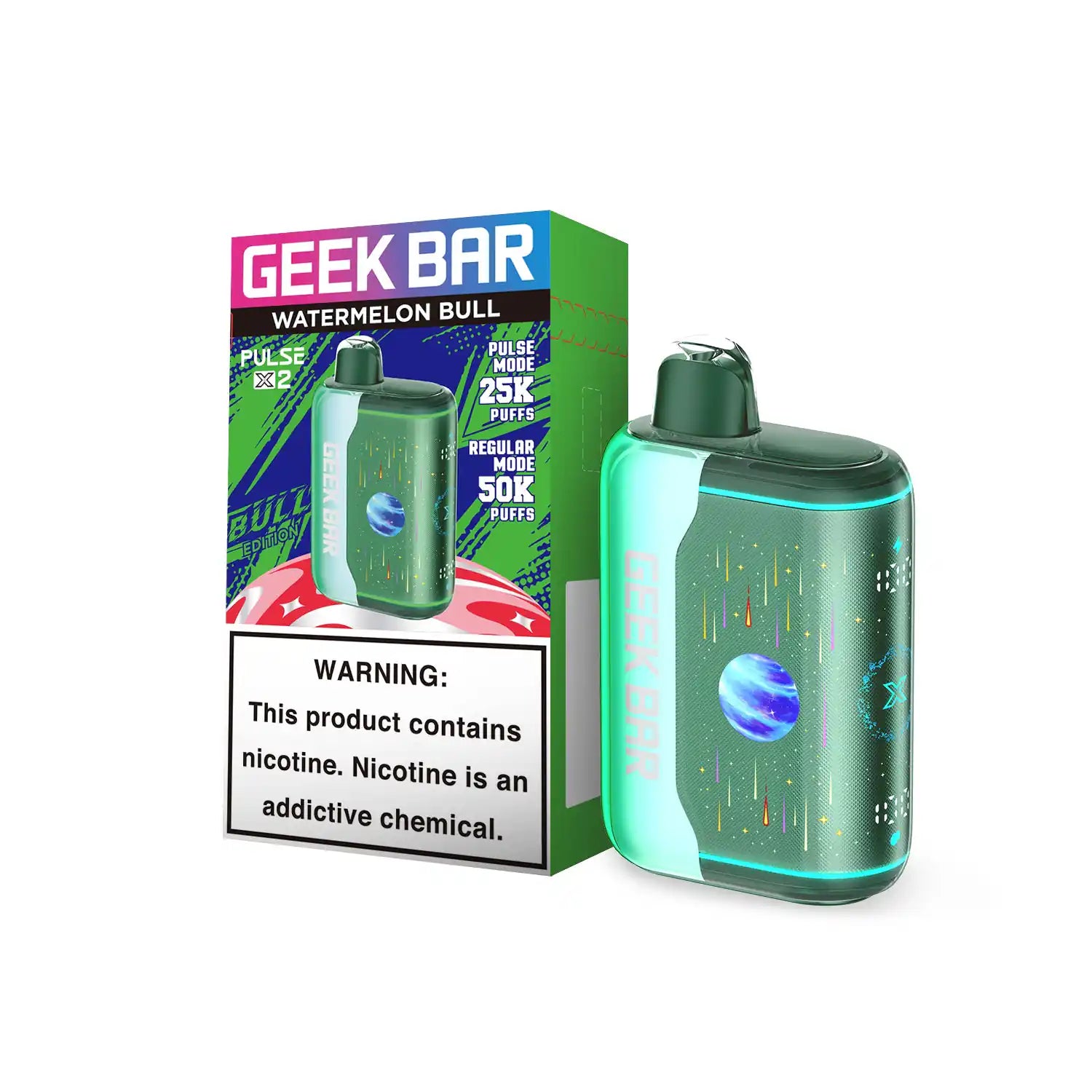 GEEKBAR PULSE X2 watermelon bull 50k